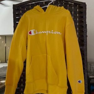 Gold champion sweatshirt